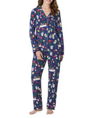 Long Sleeve Classic Cotton Stretch Jersey Pajama Set by BEDHEAD PAJAMAS