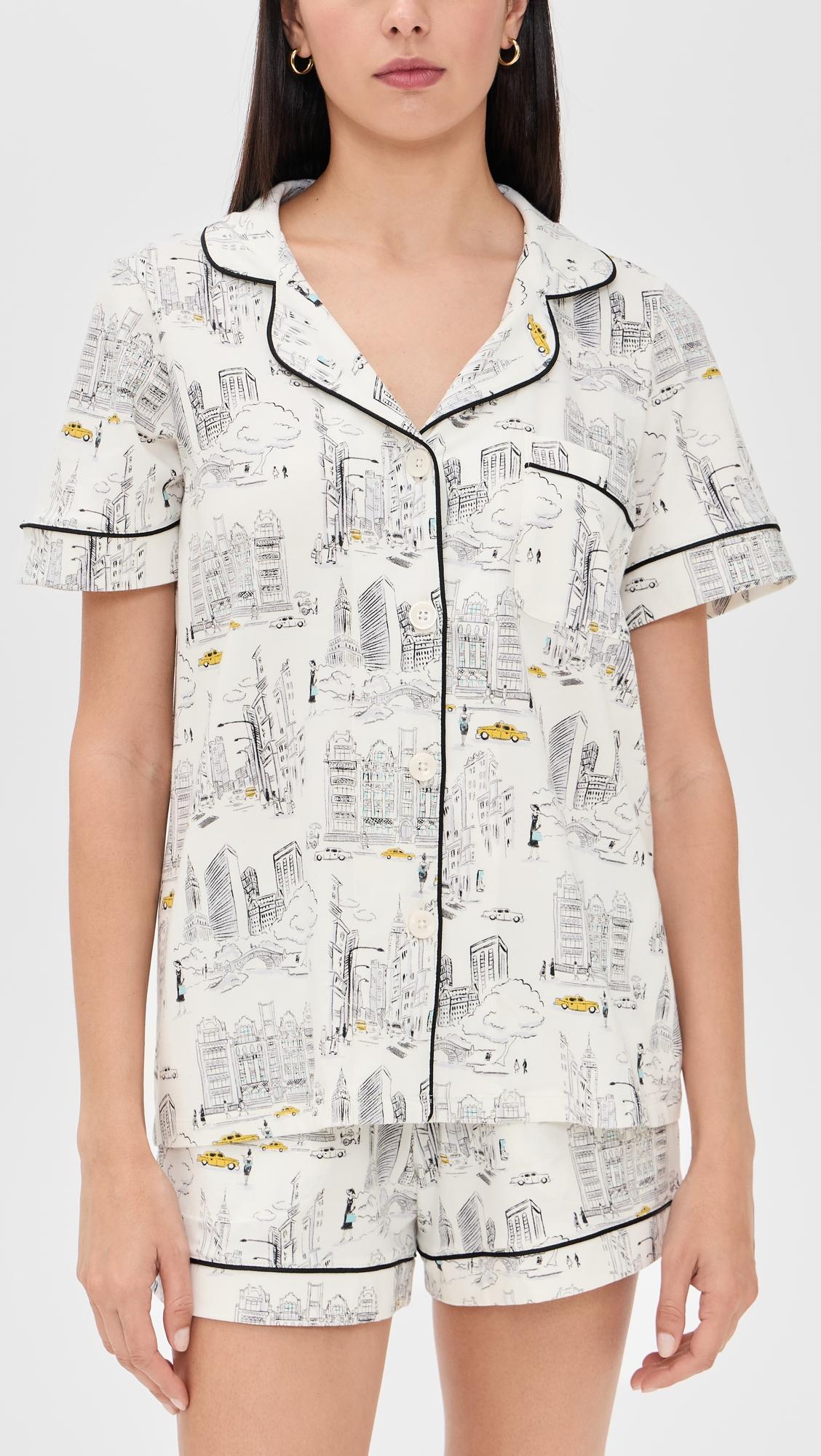 Short Sleeve Short Pajama Set by BEDHEAD PJS