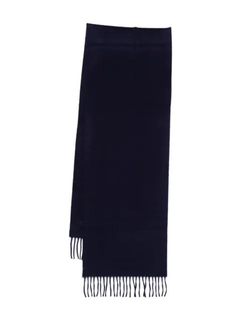 plain fringed scarf by BEGG X CO