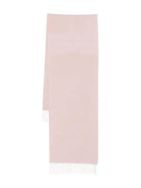 plain fringed scarf by BEGG X CO