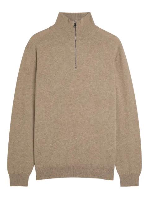 zip-neck sweater by BEGG X CO