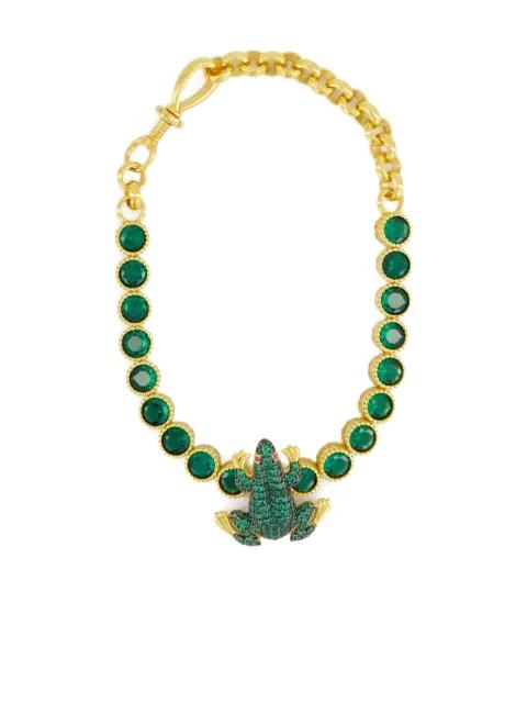 Frog tennis bracelet by BEGUM KHAN