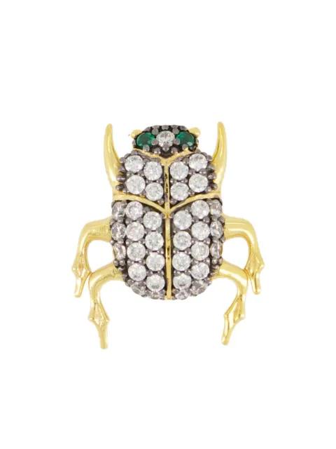 Scarab earring by BEGUM KHAN