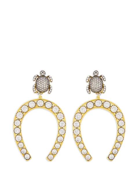 Serdarino royal ascot earrings by BEGUM KHAN