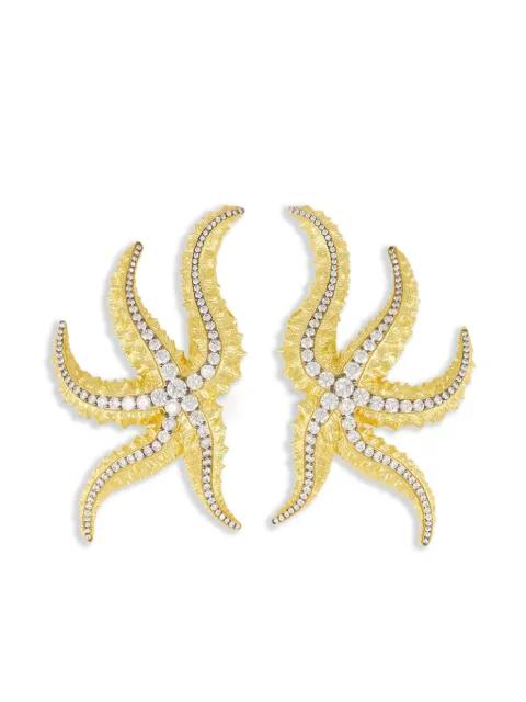 Sirena earrings by BEGUM KHAN
