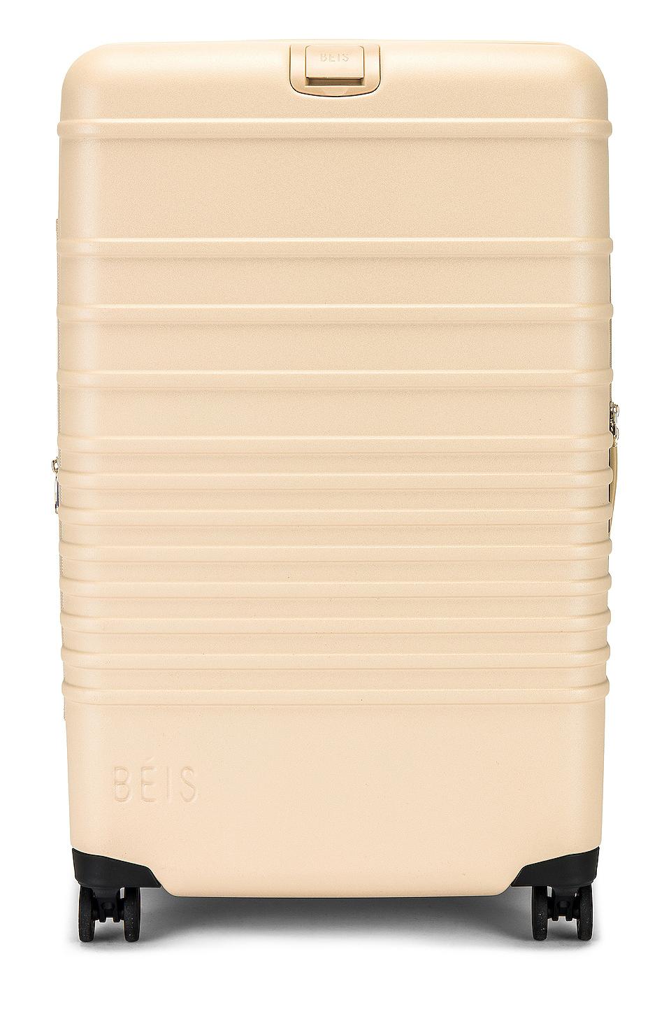 BEIS The Medium Check-In Roller in Beige by BEIS