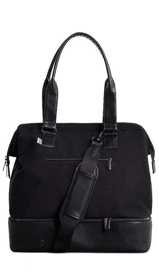 BEIS The Mini Weekend Bag in Black by BEIS