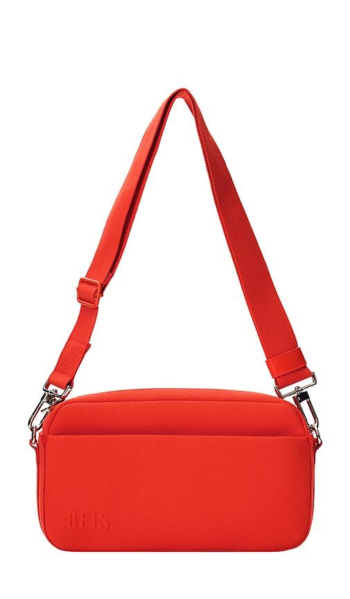 BEIS The Travel Crossbody Bag in Red by BEIS