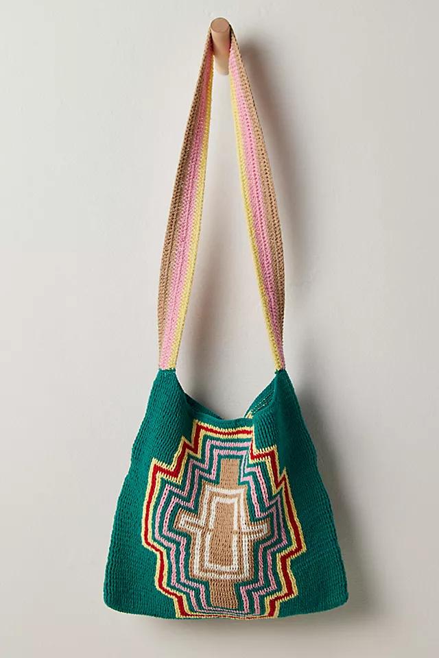 bek + MERI Abstract Cross Tote by BEK + M ER I | FREE PEOPLE