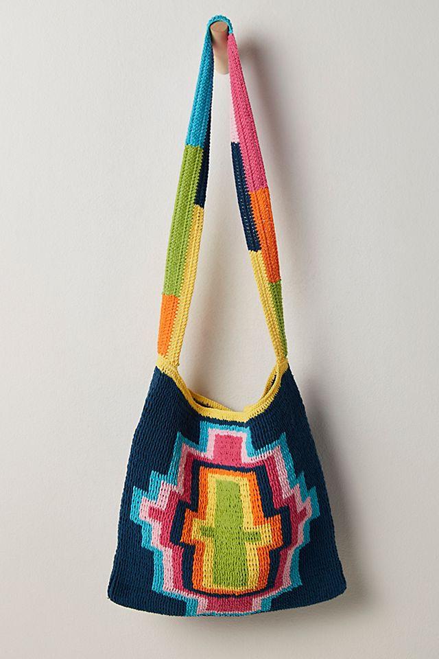 bek + MERI Cross Chevron Bag by BEK + M ER I | FREE PEOPLE