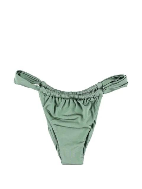 Lara ruched bikini bottom by BELAMER