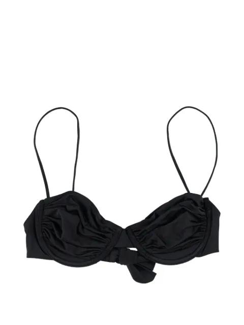 Olivia ruched bikini top by BELAMER