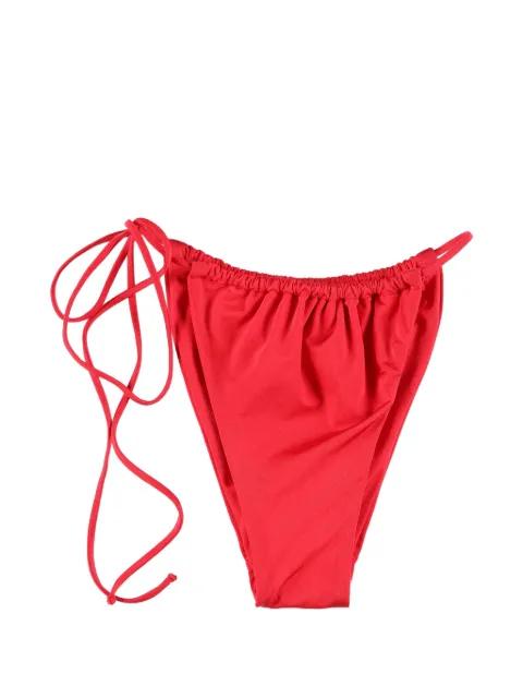 Tina ruched bikini bottom by BELAMER