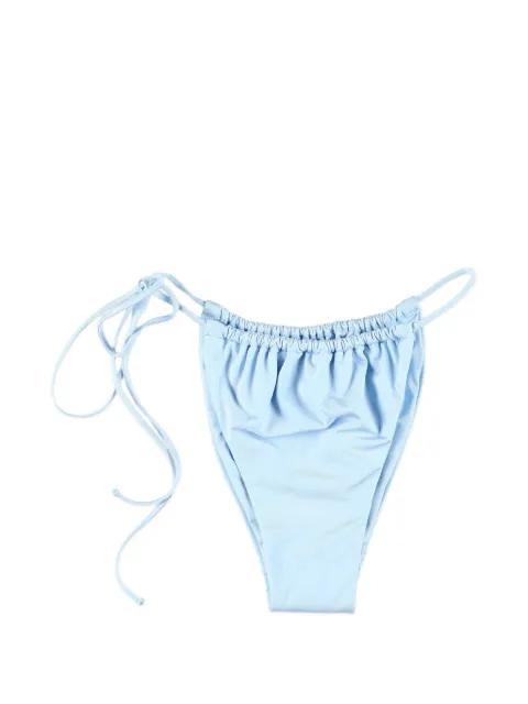 Tina ruched bikini bottom by BELAMER