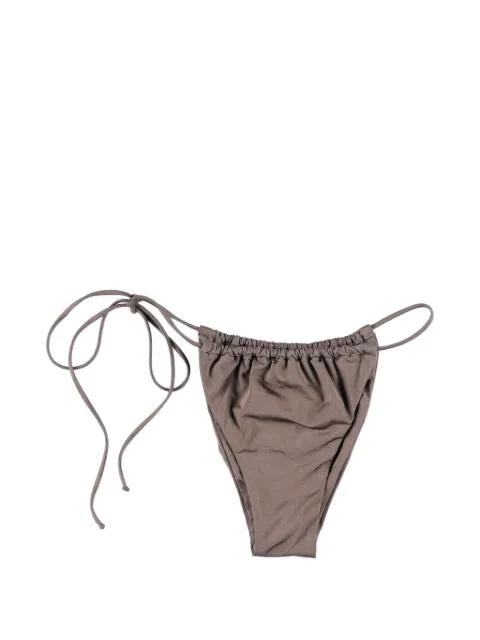 Tina ruched bikini bottom by BELAMER
