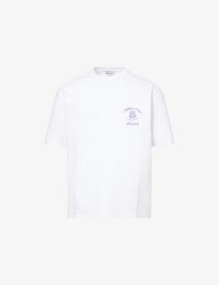 Athletic Club Crewneck Cotton-Jersey T-Shirt by BELIER
