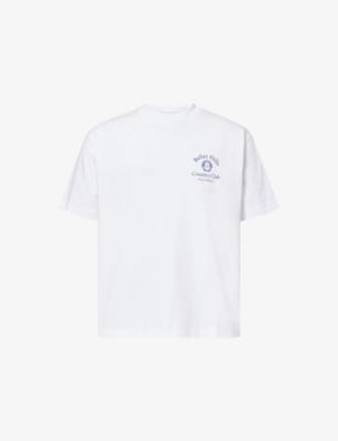 Country Club Graphic-Print Cotton T-Shirt by BELIER