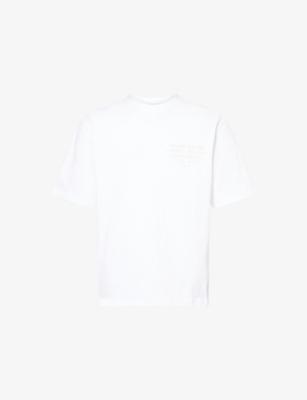 Logo-Embroidered Short-Sleeve Cotton T-Shirt by BELIER