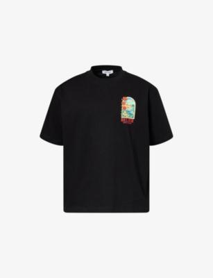 Saint Tropez Arch Graphic-Print Cotton T-Shirt by BELIER