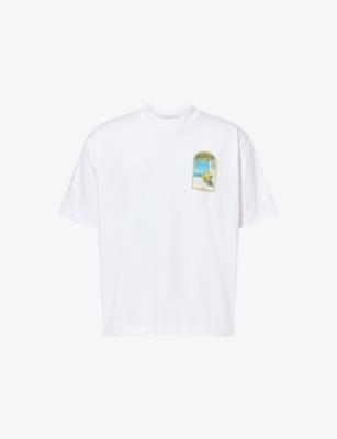 Vespa Graphic-Print Cotton T-Shirt by BELIER
