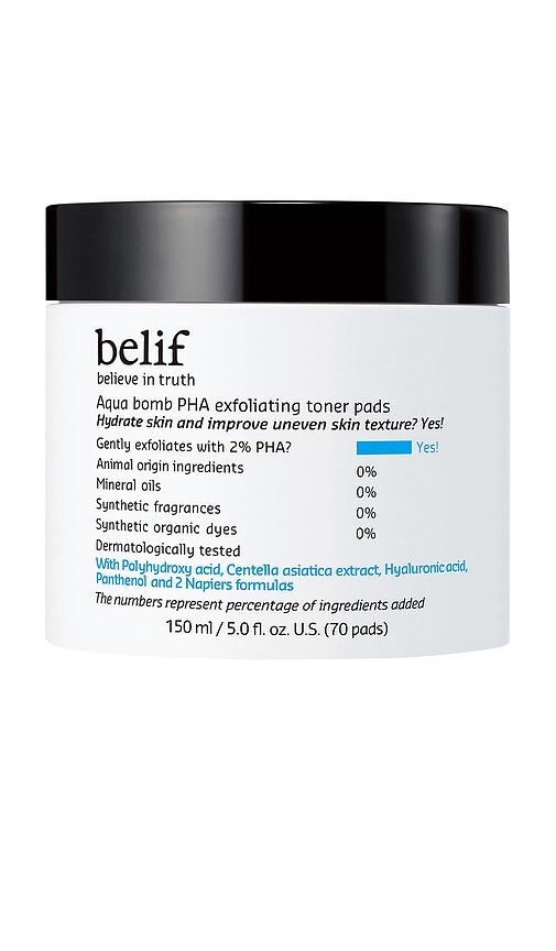 belif Aqua Bomb Exfoliating Toner Pads in Beauty by BELIF