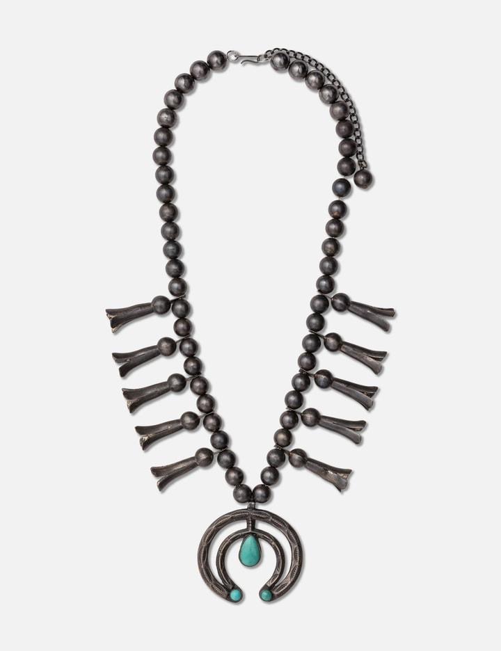 Turquoise Squash Blossom by BELL TRADING STERLING