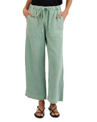 Easy Pocket Wide Leg Cropped Pants by BELLA DAHL