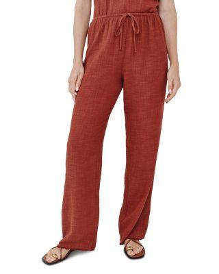 Frayed Hem Beach Pants by BELLA DAHL