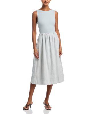 Mixed Media Midi Dress by BELLA DAHL