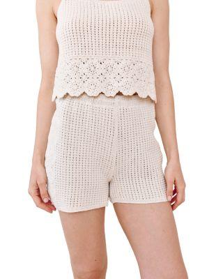 Open Crochet Shorts by BELLA DAHL