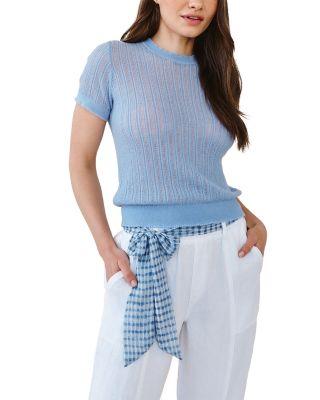 Short Sleeve Sweater Top by BELLA DAHL