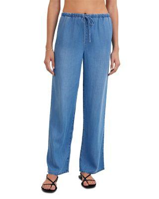 Wide Leg Drawstring Pants by BELLA DAHL