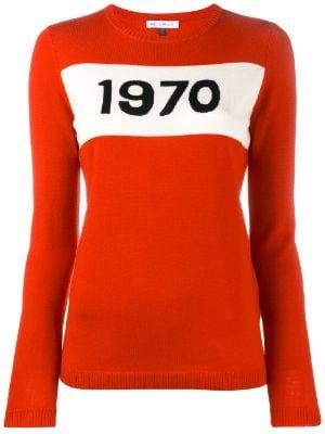1970 intarsia sweater by BELLA FREUD