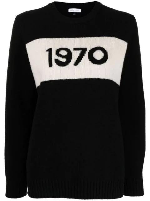 oversized '1970' merino-wool jumper by BELLA FREUD