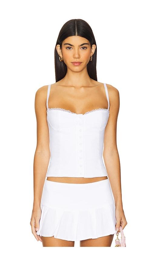Bella Venice Caity Corset in White by BELLA VENICE
