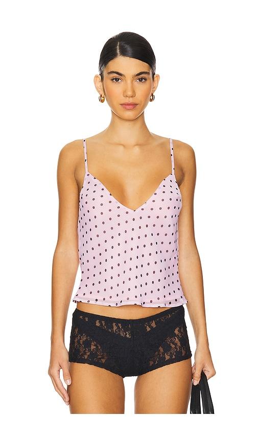 Bella Venice Sila Slip Top in Pink by BELLA VENICE