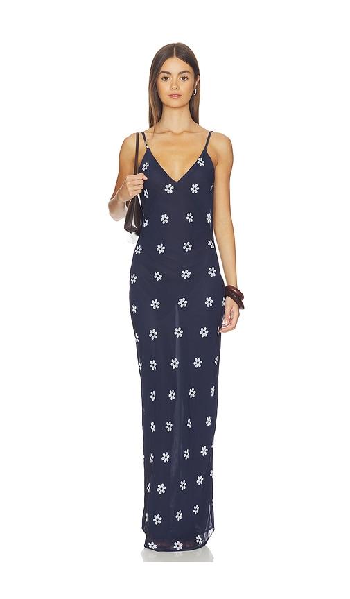 Bella Venice The Jordan Long Dress in Navy by BELLA VENICE