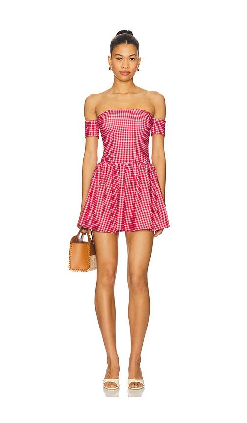 Bella Venice The Kat Mini Dress in Red by BELLA VENICE