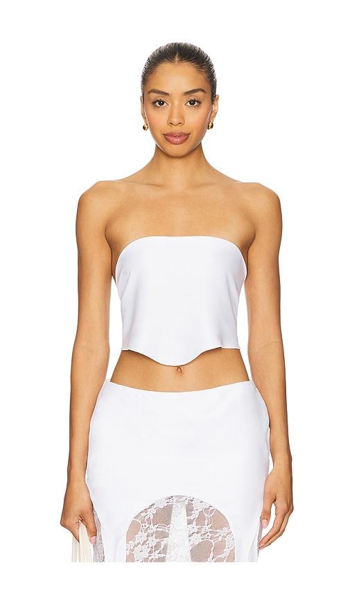 Bella Venice The Lisa Top in White by BELLA VENICE