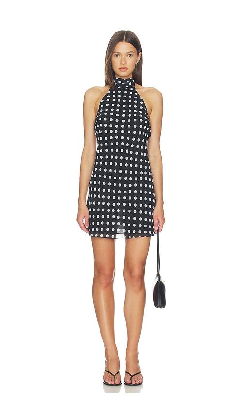 Bella Venice The Piper Dress in Black,White by BELLA VENICE