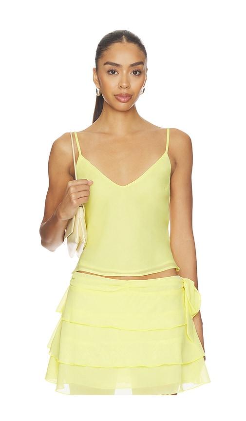 Bella Venice The Sila Top in Yellow by BELLA VENICE