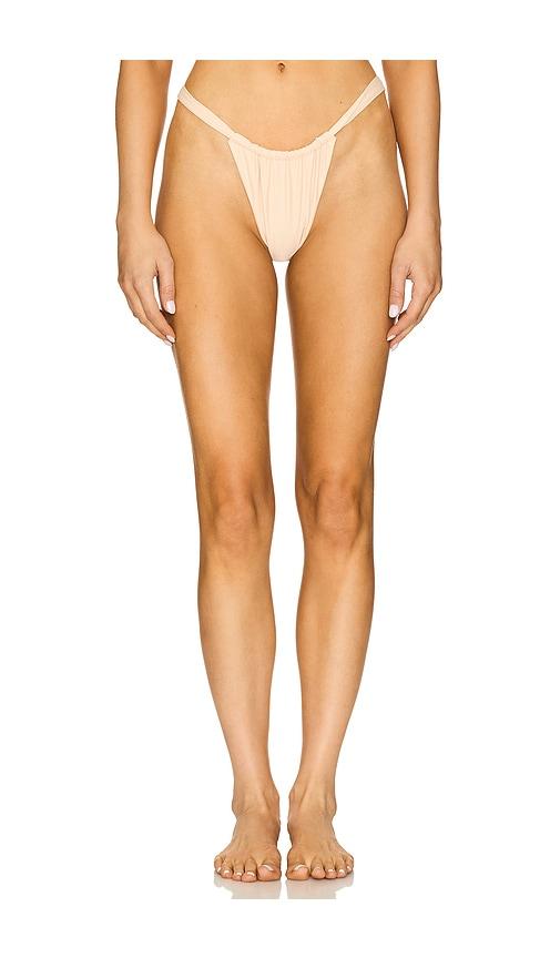 Belle Anna Bare Bikini Bottom in Peach by BELLE ANNA