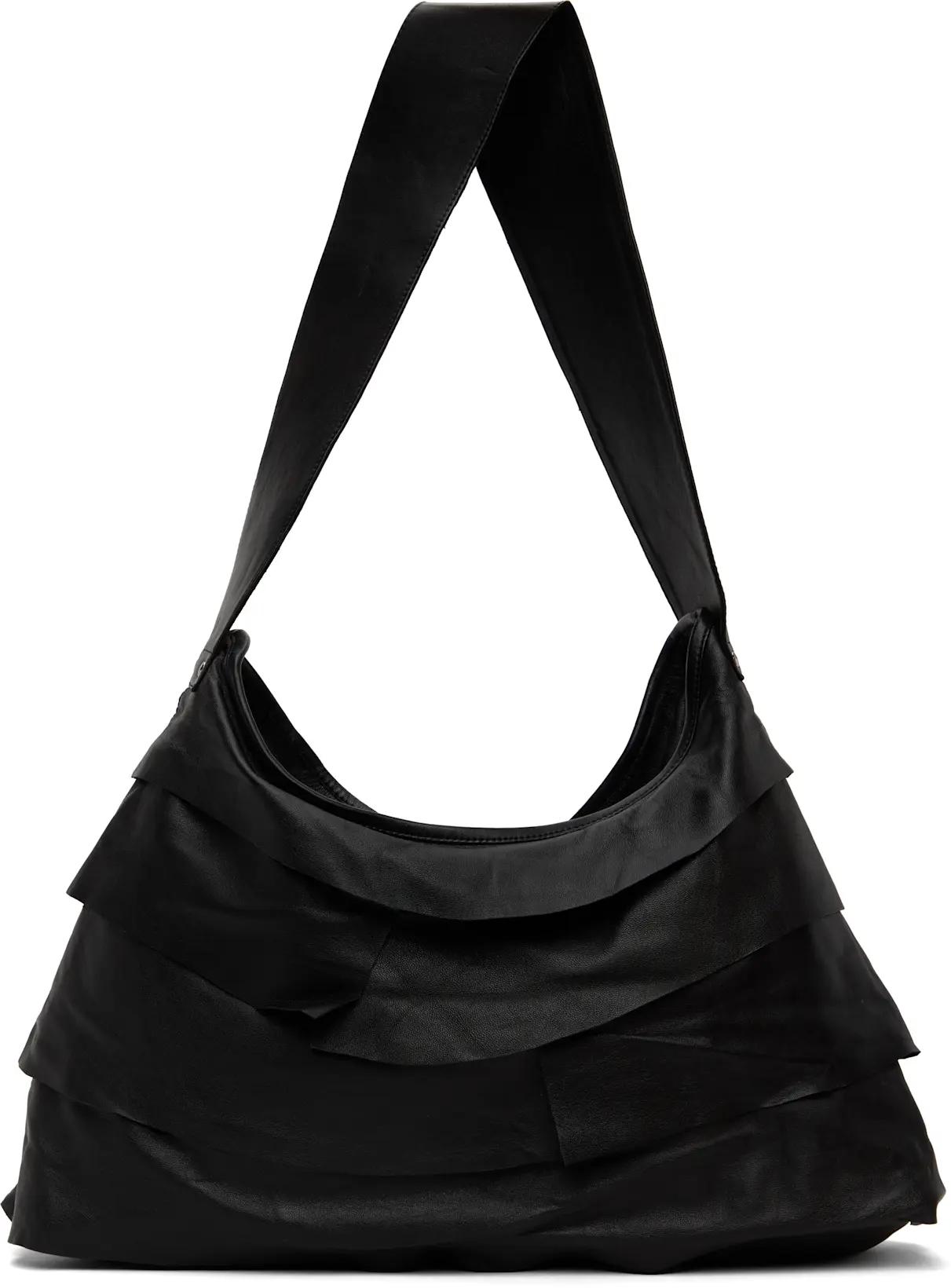 Black Mimi Maxi Bag by BELLE ANNA