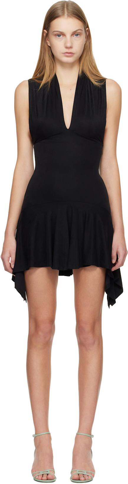 Black Twyla Minidress by BELLE ANNA