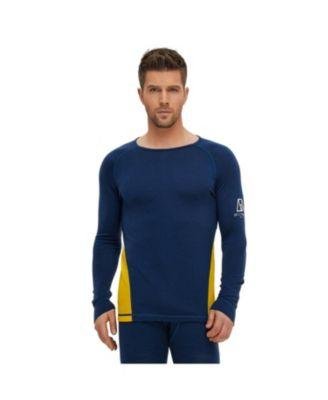 Bellemere Men's Base Layer Thermal Top by BELLEMERE NEW YORK