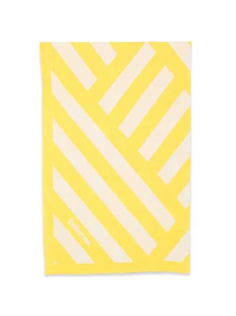logo scarf by BELLEROSE