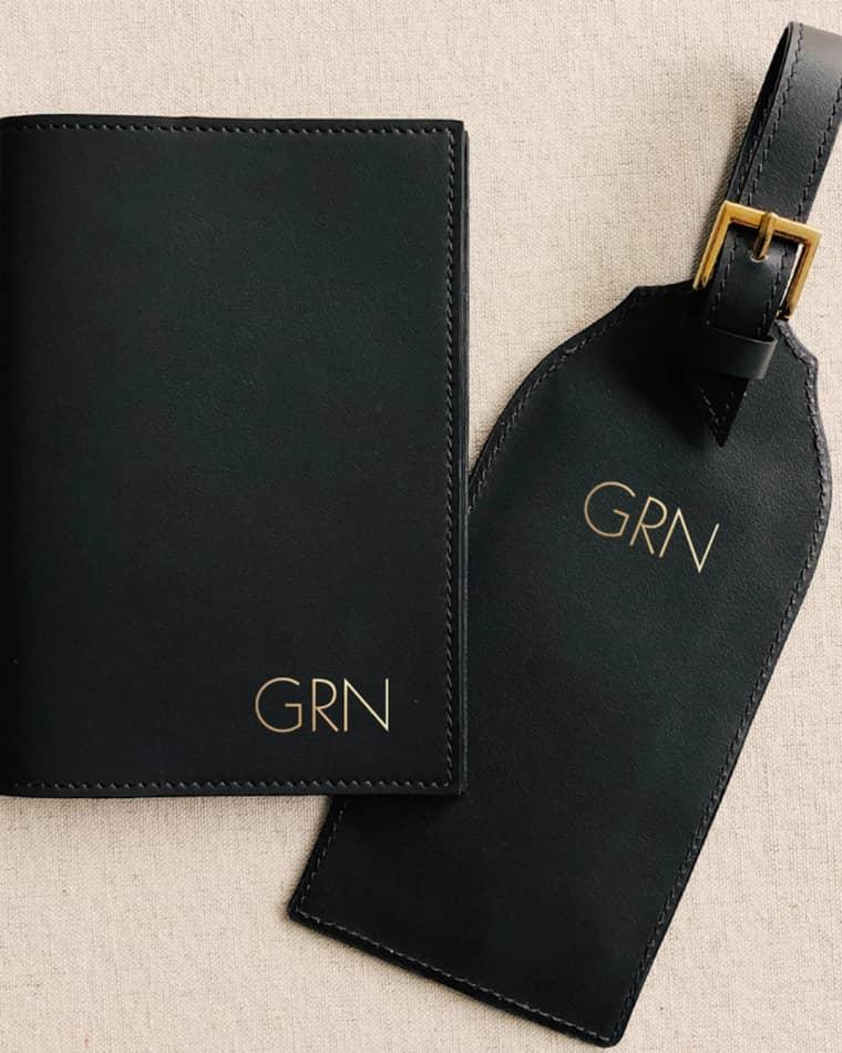 Monogram Luggage Tag by BELL'INVITO