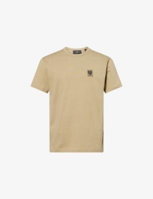 Brand-Patch Crew-Neck Cotton T-Shirt by BELSTAFF