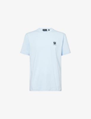 Brand-Patch Crewneck Cotton T-Shirt by BELSTAFF