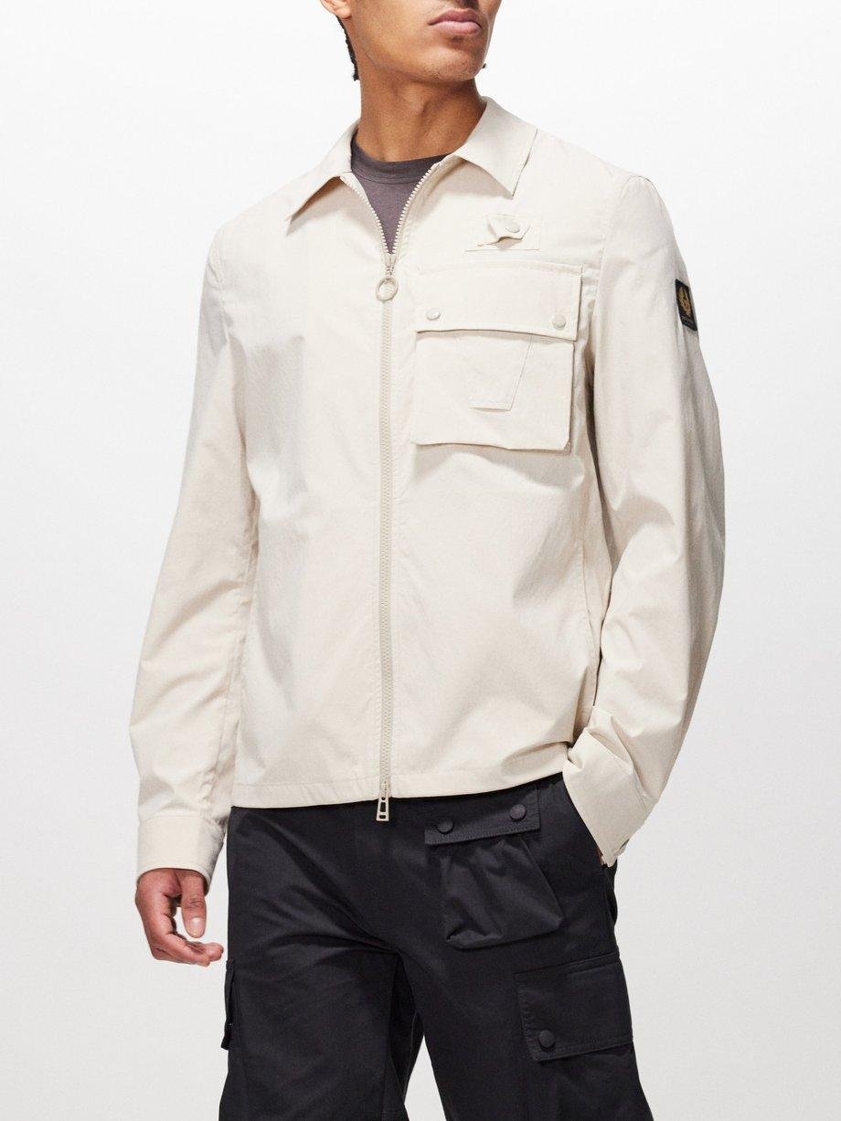 Castmaster technical-twill overshirt by BELSTAFF